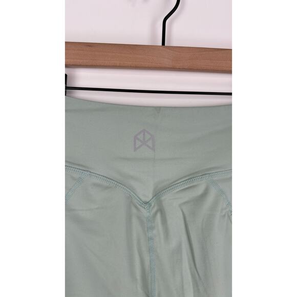 RawGear BM2001 High Rise Pocket Leggings Smoke Green Womens Size Large New - Picture 6 of 9